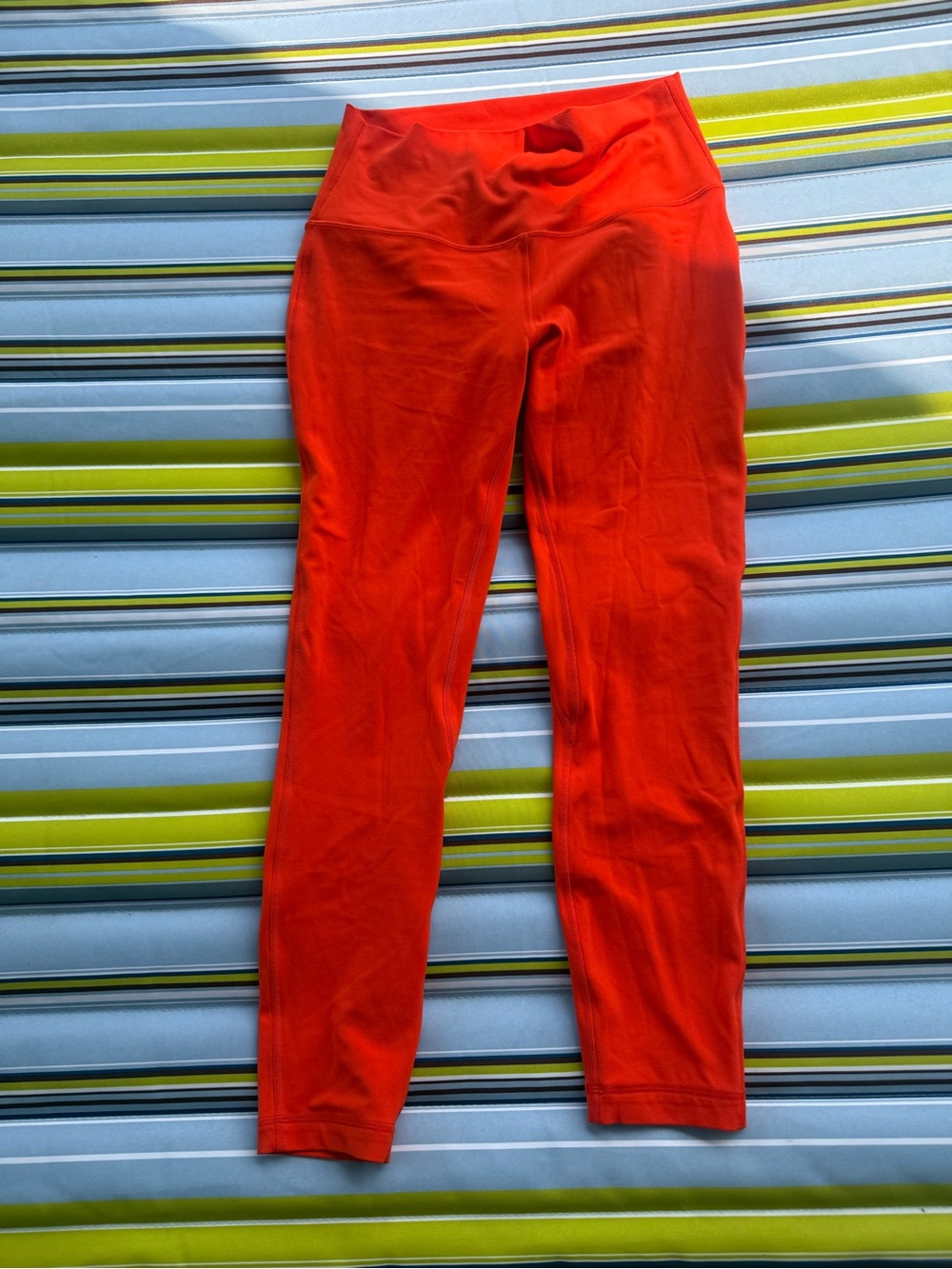 lululemon athletica Bright Neon Orange Women's Align Leggings